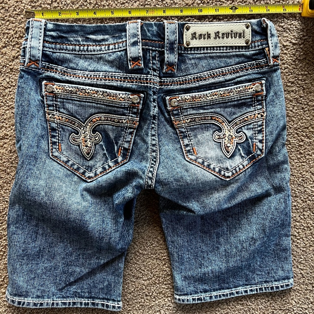 Rock Revival Bermuda Shorts 25